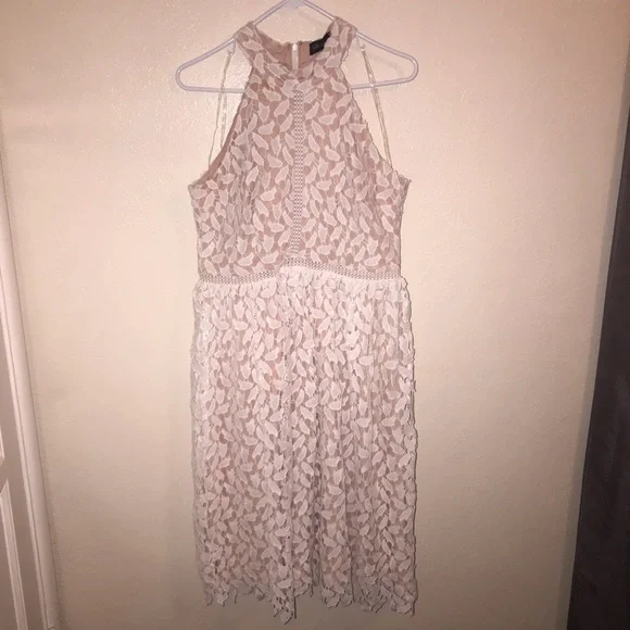 Modcloth | Dresses | Liza Luxe White Lace Midi Dress | Poshmark